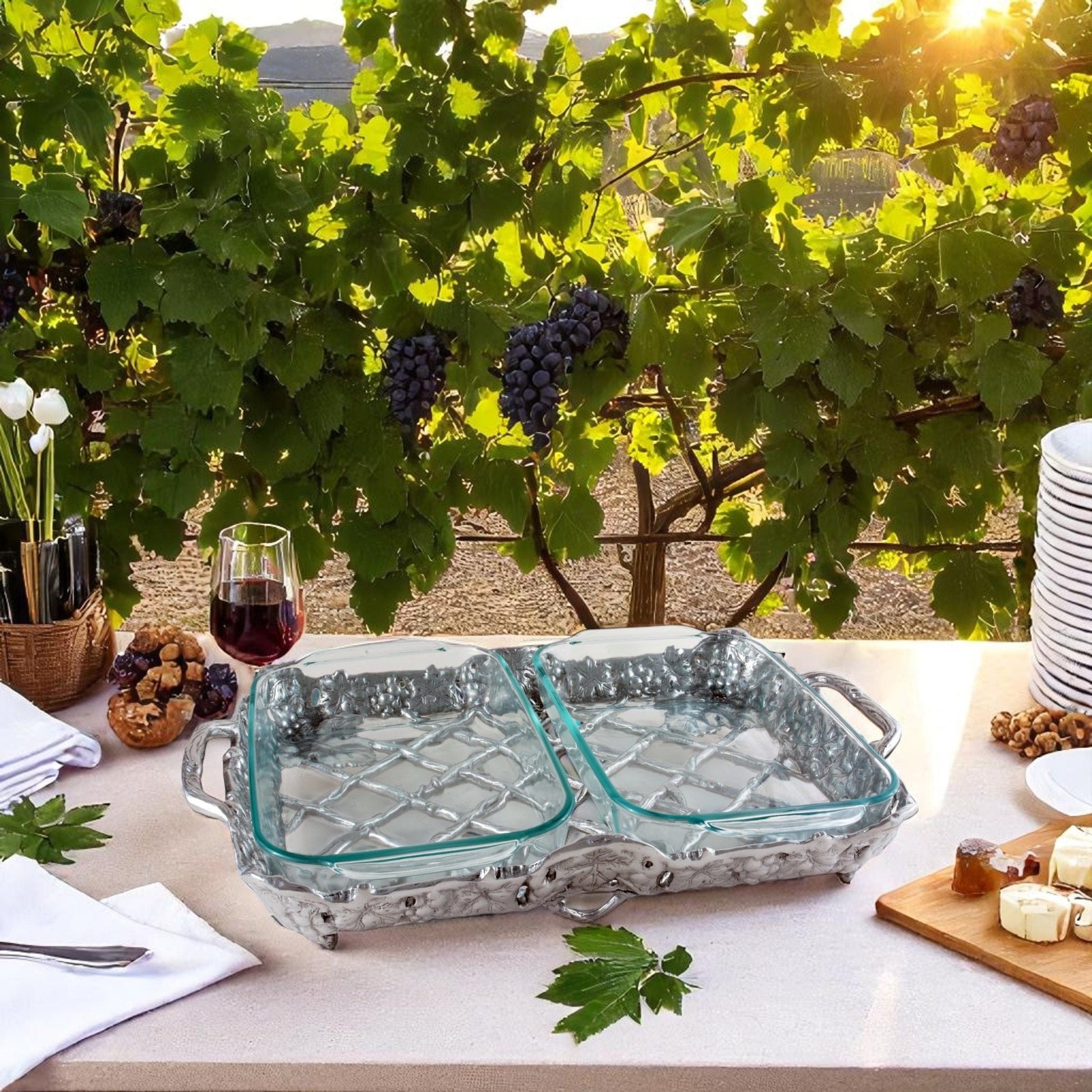 Grape Pyrex Holder 2qt - themonogram manor 