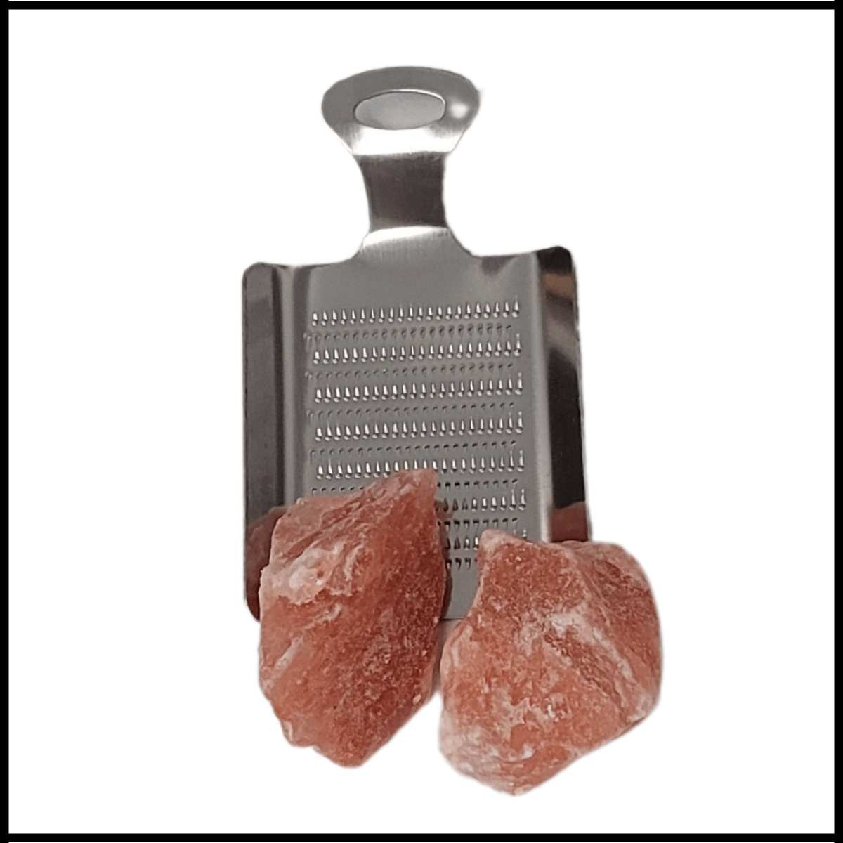 1/2lb Himalayan Pink Salt with Grater - themonogram manor 