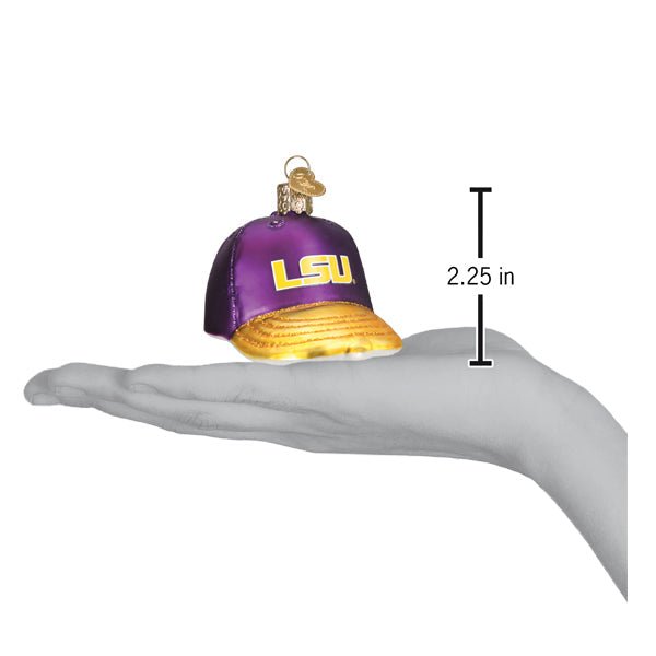 Lsu Baseball Cap Ornament - themonogram manor 
