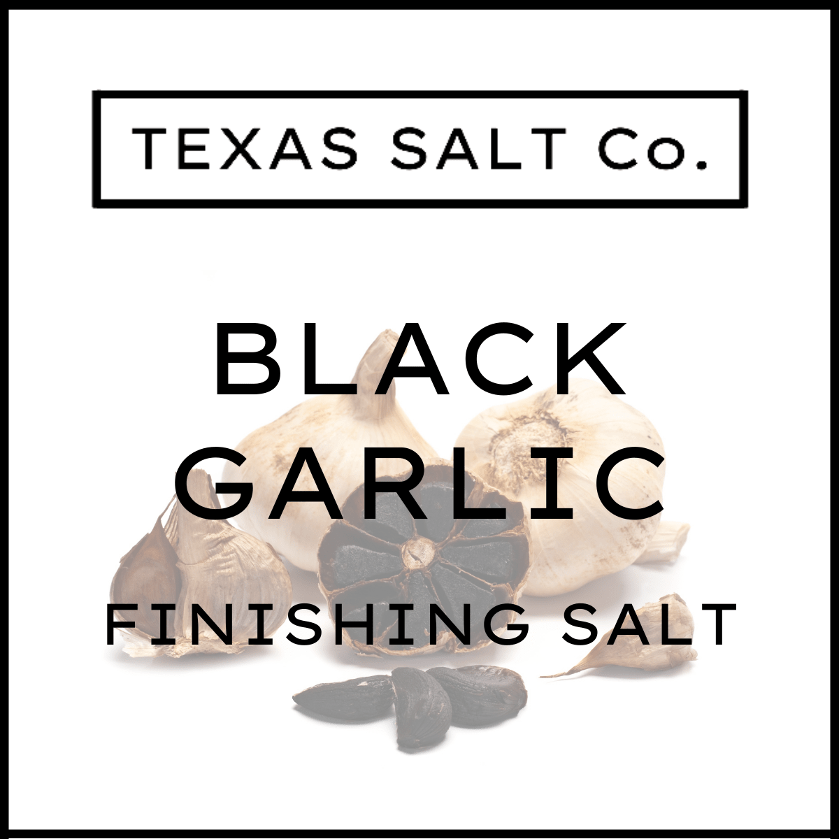 Black Garlic Finishing Salt - themonogram manor 
