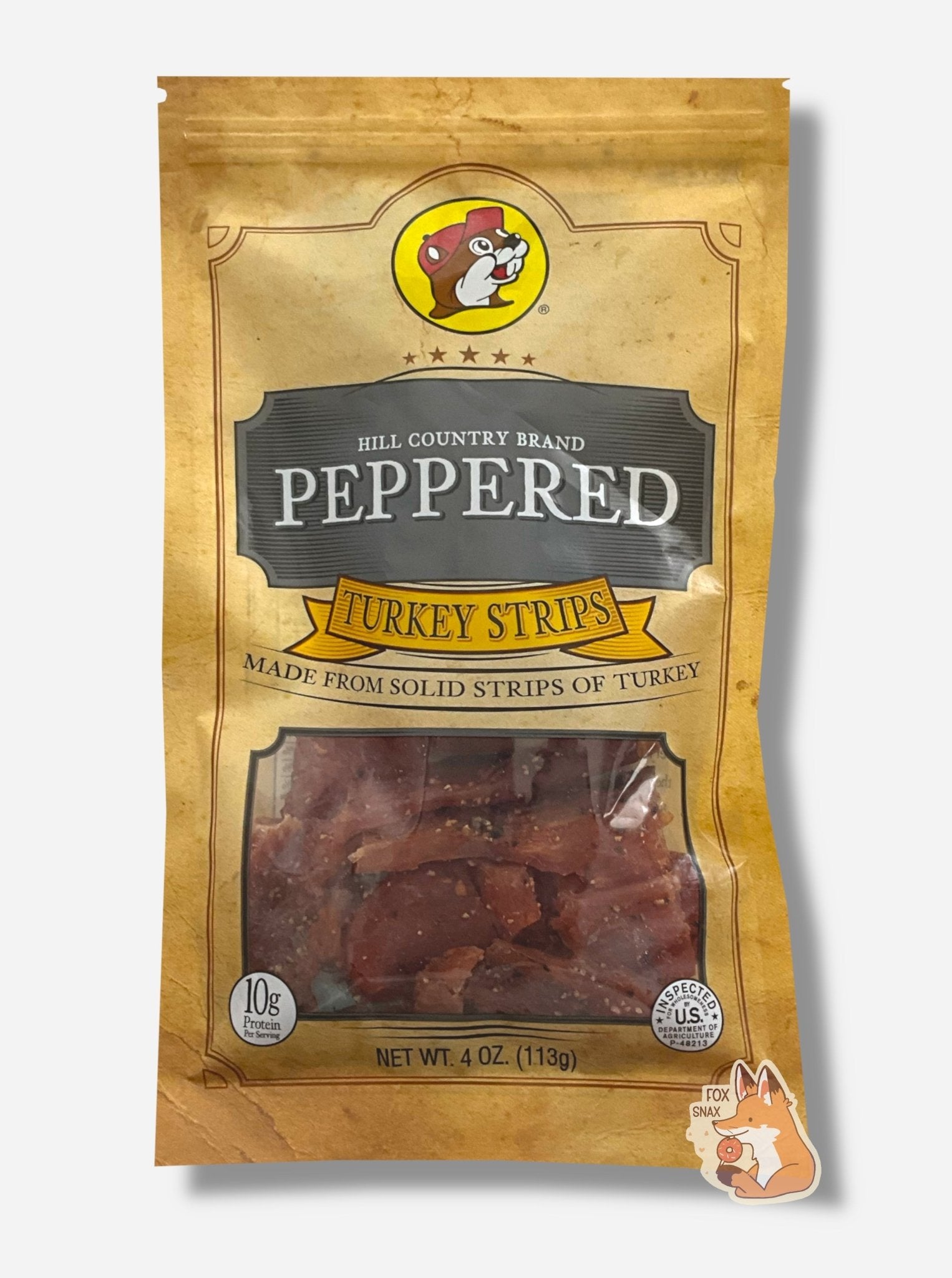 Buc - ee's Hill Country Brand Peppered Turkey Strips - themonogram manor 