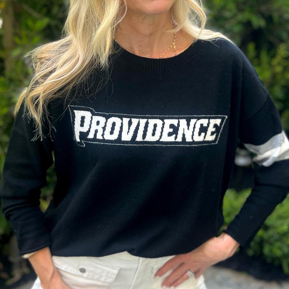 Providence College Long Sleeve – Friars Cashmere Blend - themonogram manor 