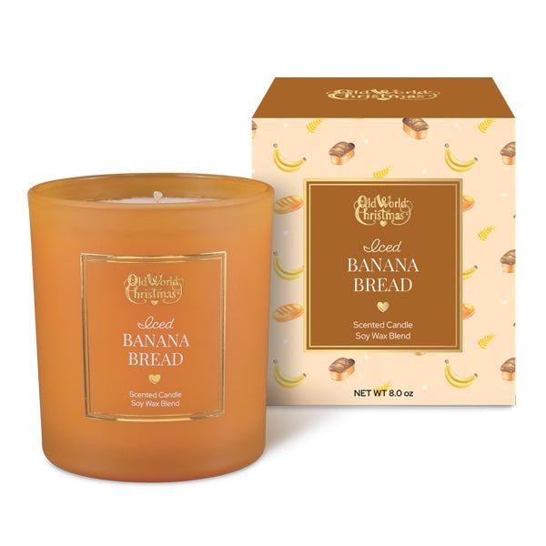 Iced Banana Bread Candle - themonogram manor 