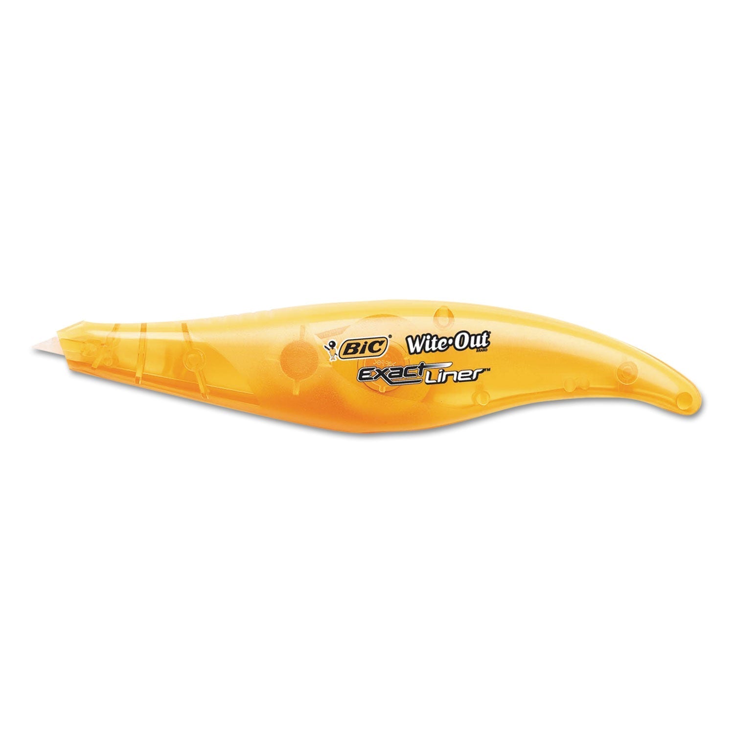 BIC Wite - Out Brand Exact Liner Correction Tape, Non - Refillable, Blue/Orange Applicators, 0.2" x 236", 2/Pack - themonogram manor 