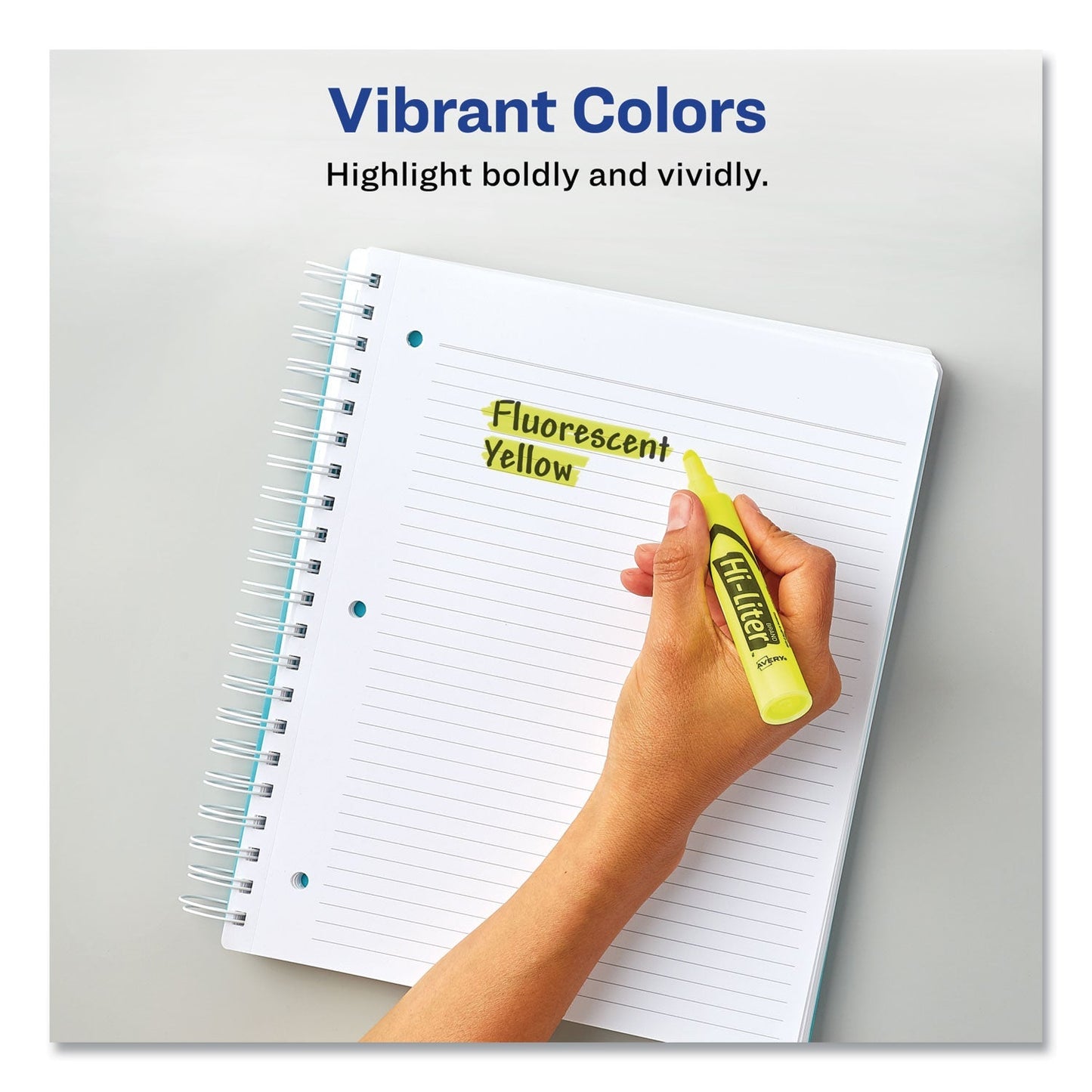 Avery HI - LITER Desk - Style Highlighters, Fluorescent Pink Ink, Chisel Tip, Pink/Black Barrel, Dozen - themonogram manor 