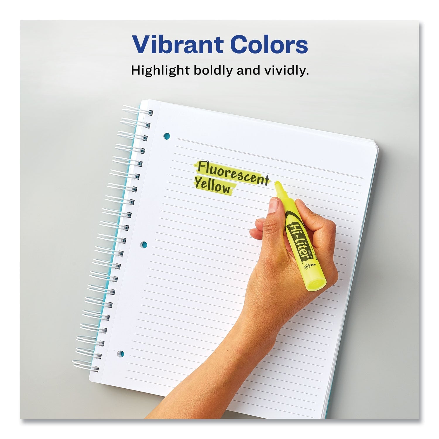 Avery HI - LITER Desk - Style Highlighters, Fluorescent Pink Ink, Chisel Tip, Pink/Black Barrel, Dozen - themonogram manor 