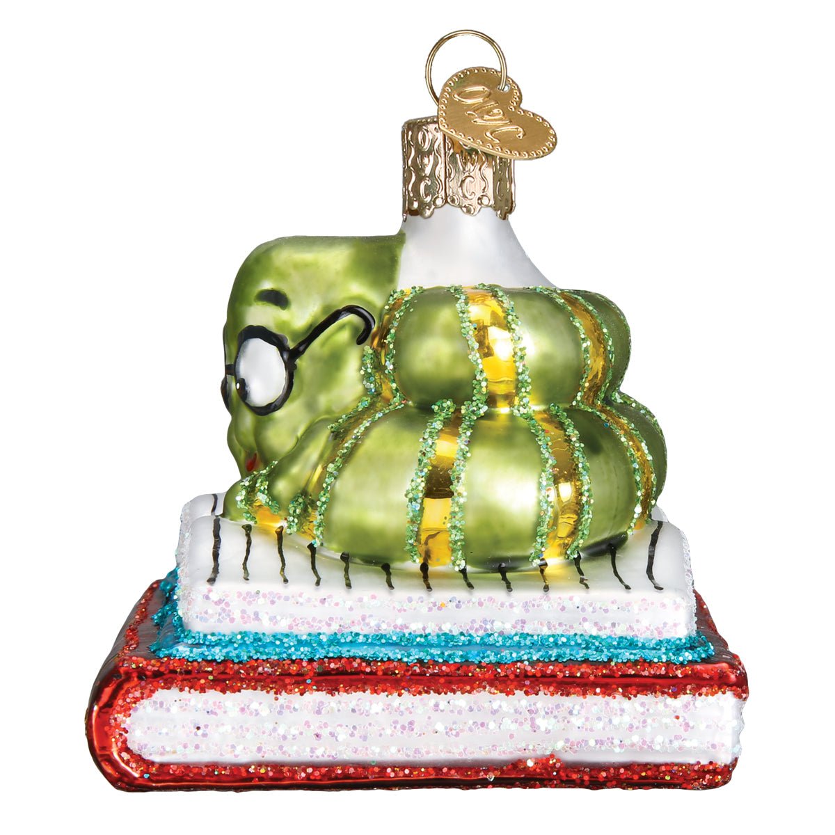 Bookworm Ornament - themonogram manor 