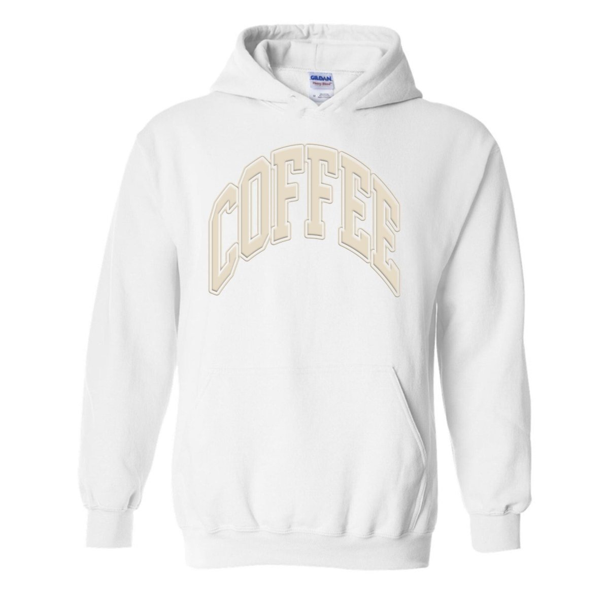 'Coffee' PUFF Hoodie - themonogram manor 