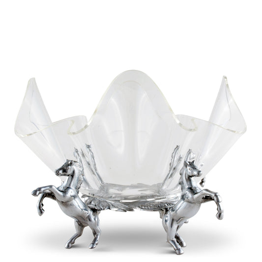 Horse Stand Acrylic Bowl 11 - themonogram manor 