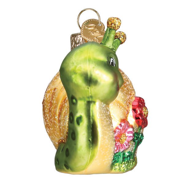 Smiley Snail Ornament - themonogram manor 