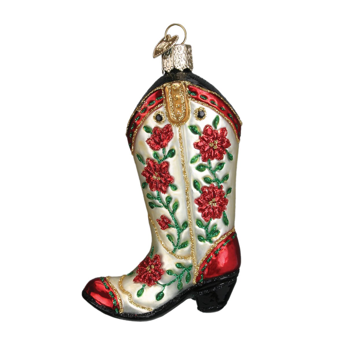 Christmas Cowgirl Boot - #themonogram manor #