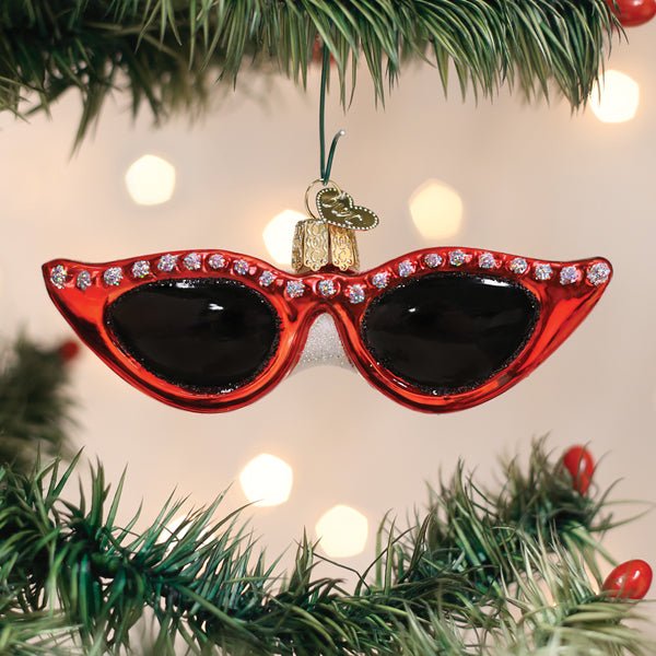 Fashion Sunglasses Ornament - themonogram manor 