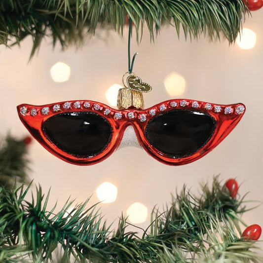 Fashion Sunglasses Ornament - themonogram manor 