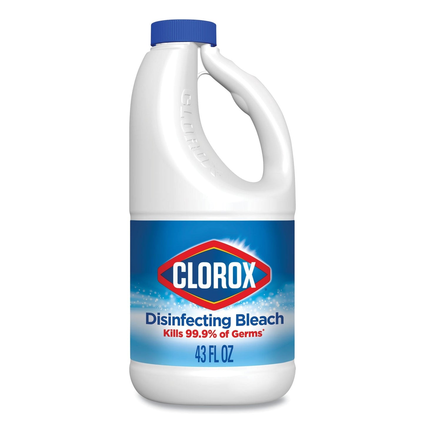 Clorox Regular Bleach with CloroMax Technology, 43 oz Bottle, 6/Carton - themonogram manor 