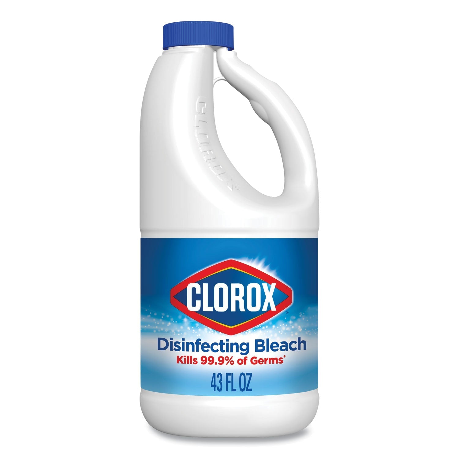 Clorox Regular Bleach with CloroMax Technology, 43 oz Bottle, 6/Carton - themonogram manor 