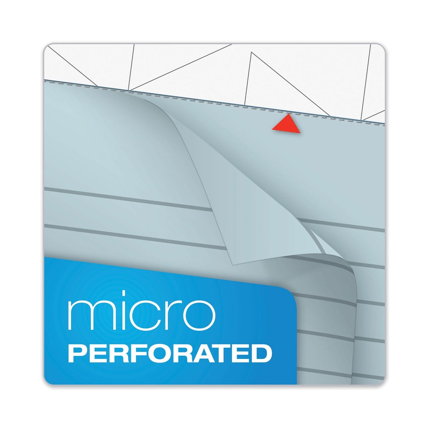 TOPS Prism + Colored Writing Pads, Wide/Legal Rule, 50 Pastel Blue 8.5 x 11.75 Sheets, 12/Pack - themonogram manor 