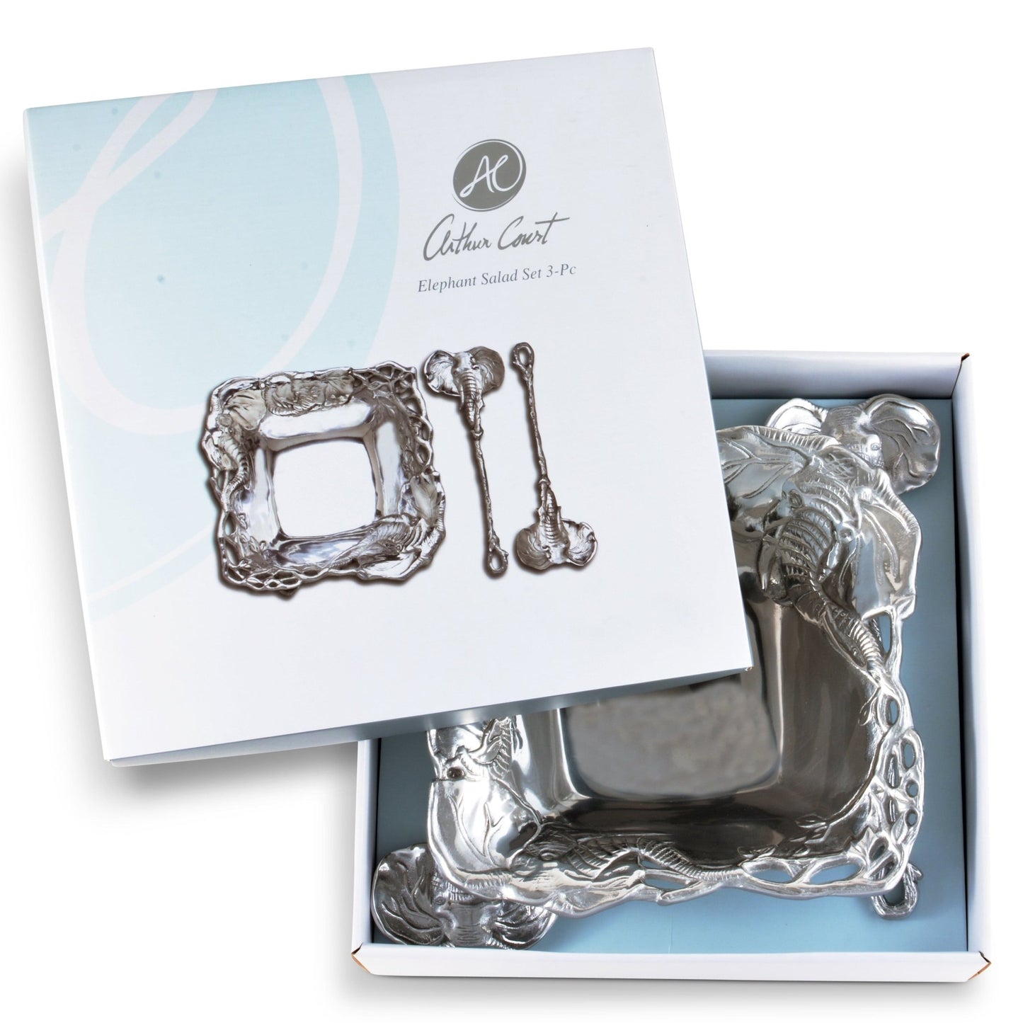Elephant Salad Set 3-Pc - themonogram manor 