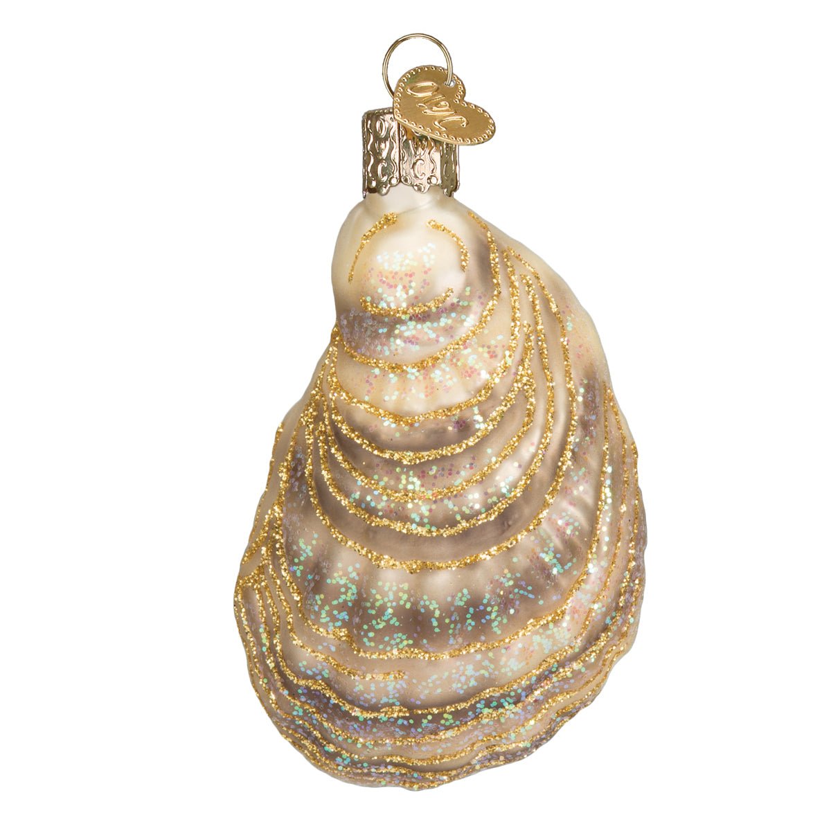Oyster With Pearl Ornament - themonogram manor 