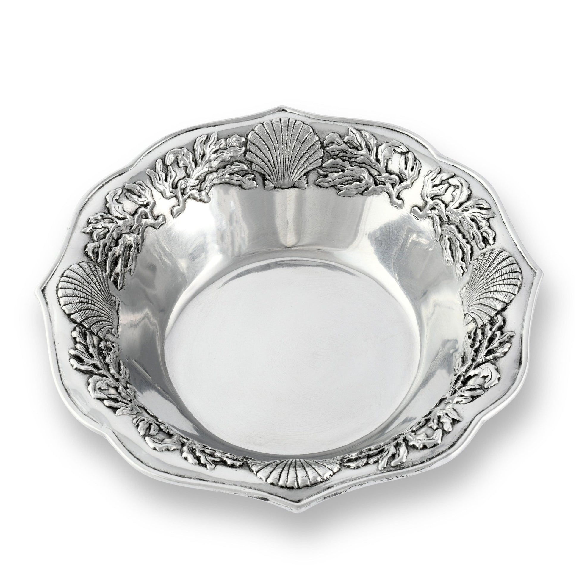 Ocean Kelp and Shells Salad Bowl - themonogram manor 