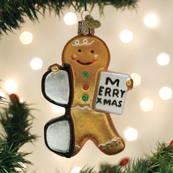 Gingerbread Optometrist Ornament - themonogram manor 