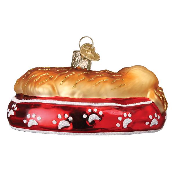 Sleepy Golden Retriever Ornament - themonogram manor 