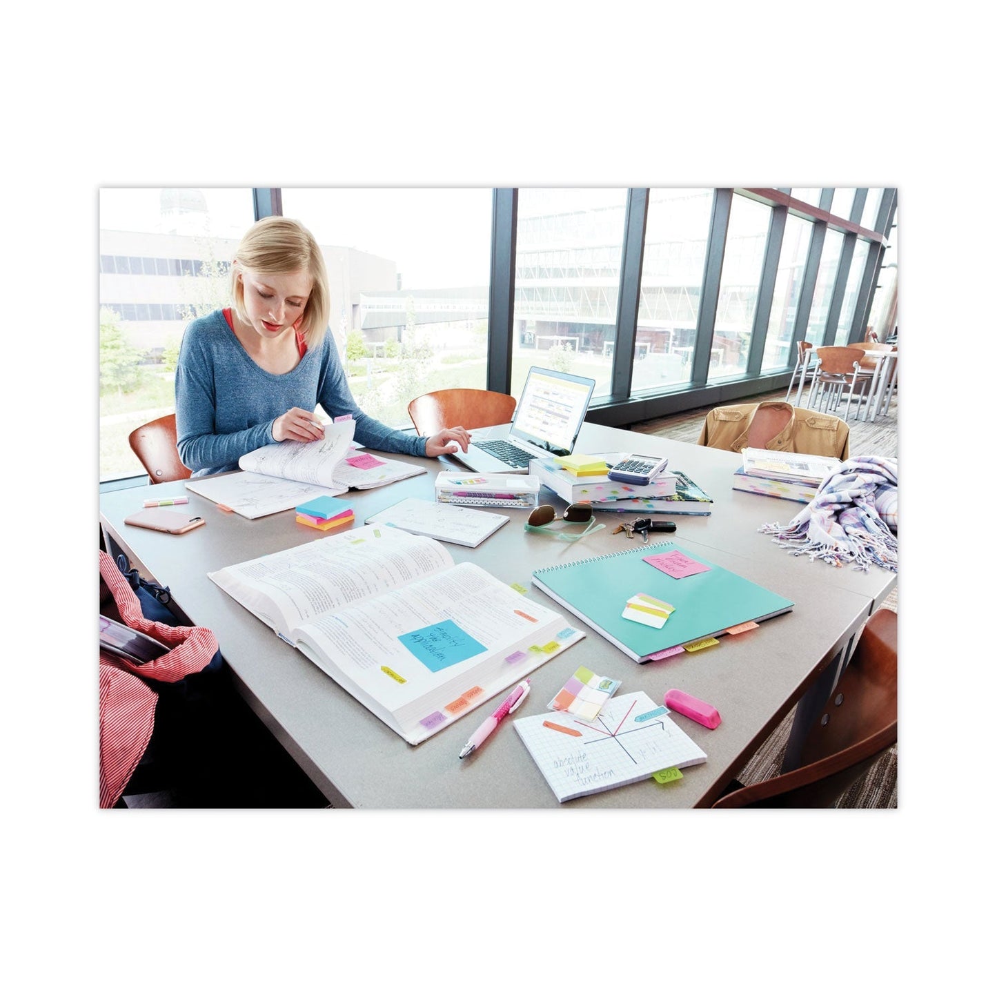 Post - it Marking Page Flags in Dispensers, Green, 50 Flags/Dispenser, 12 Dispensers/Pack - themonogram manor 