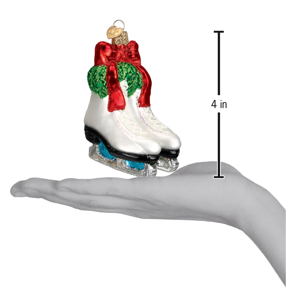 Holiday Skates Ornament - #themonogram manor #