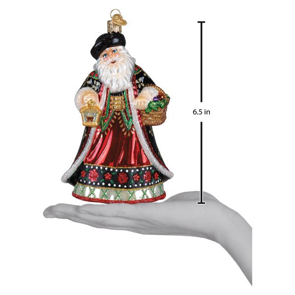 Slovak Father Christmas Ornament - #themonogram manor #