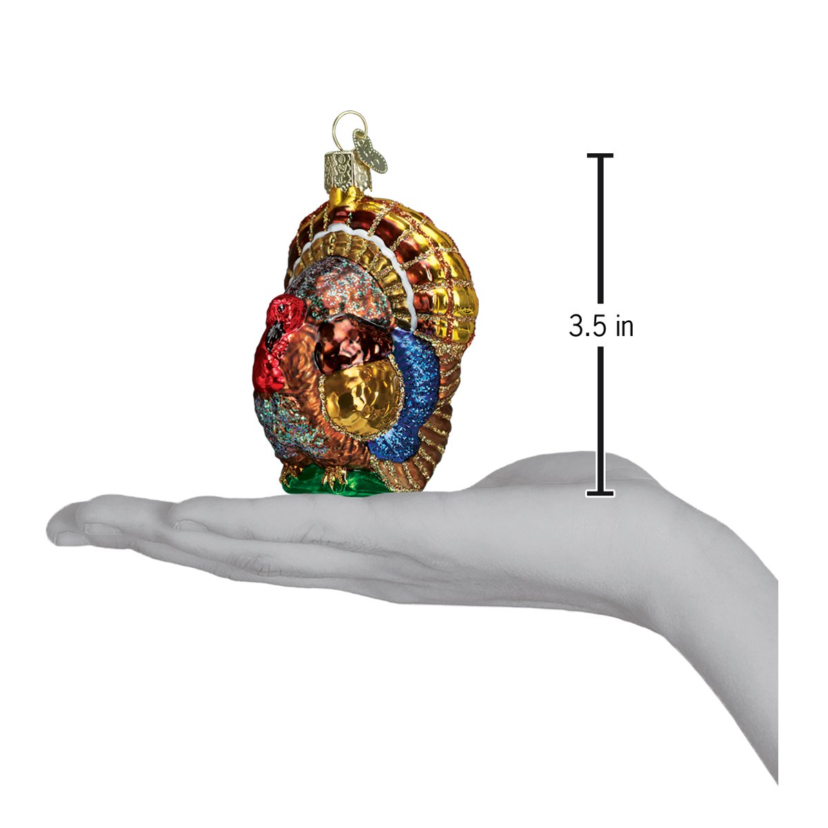 Tom Turkey Ornament - #themonogram manor #