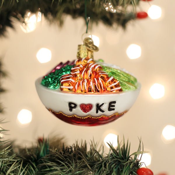 Poke Bowl Ornament - #themonogram manor #