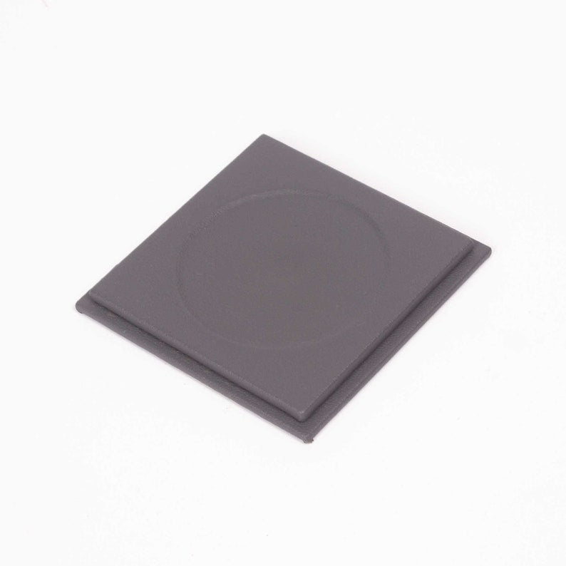 MOOG Leather Desk Set - Double Document Tray - Gray - 10 PCS - themonogram manor 