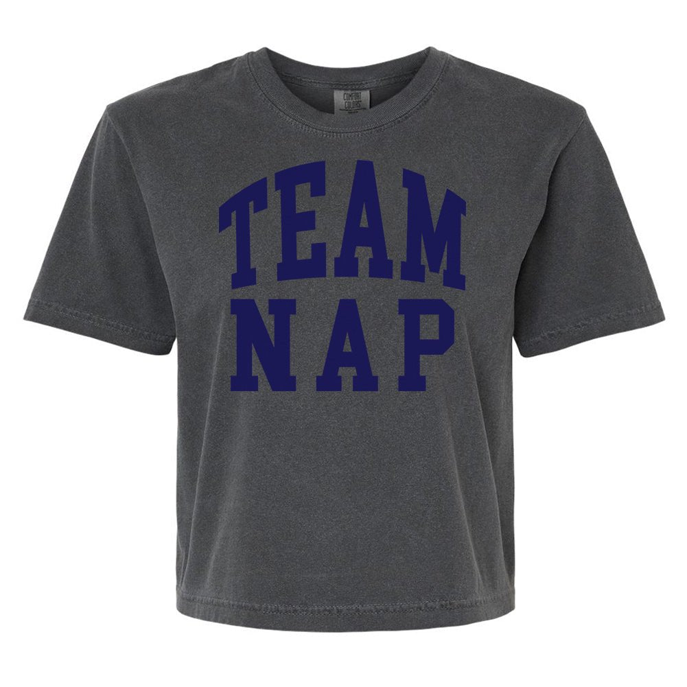 'Team Nap/Couch Club' Boxy T-Shirt - themonogram manor 