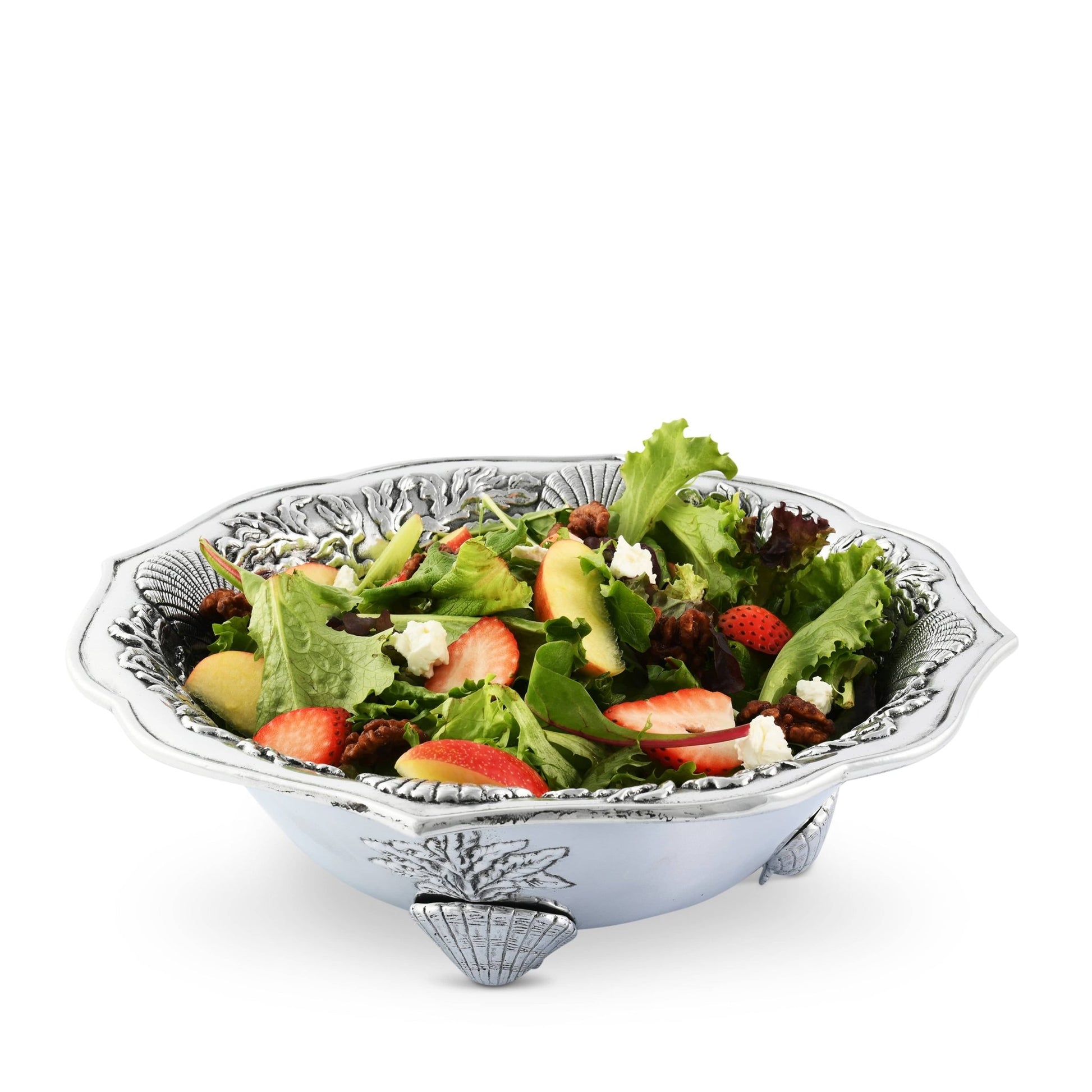 Ocean Kelp and Shells Salad Bowl - themonogram manor 