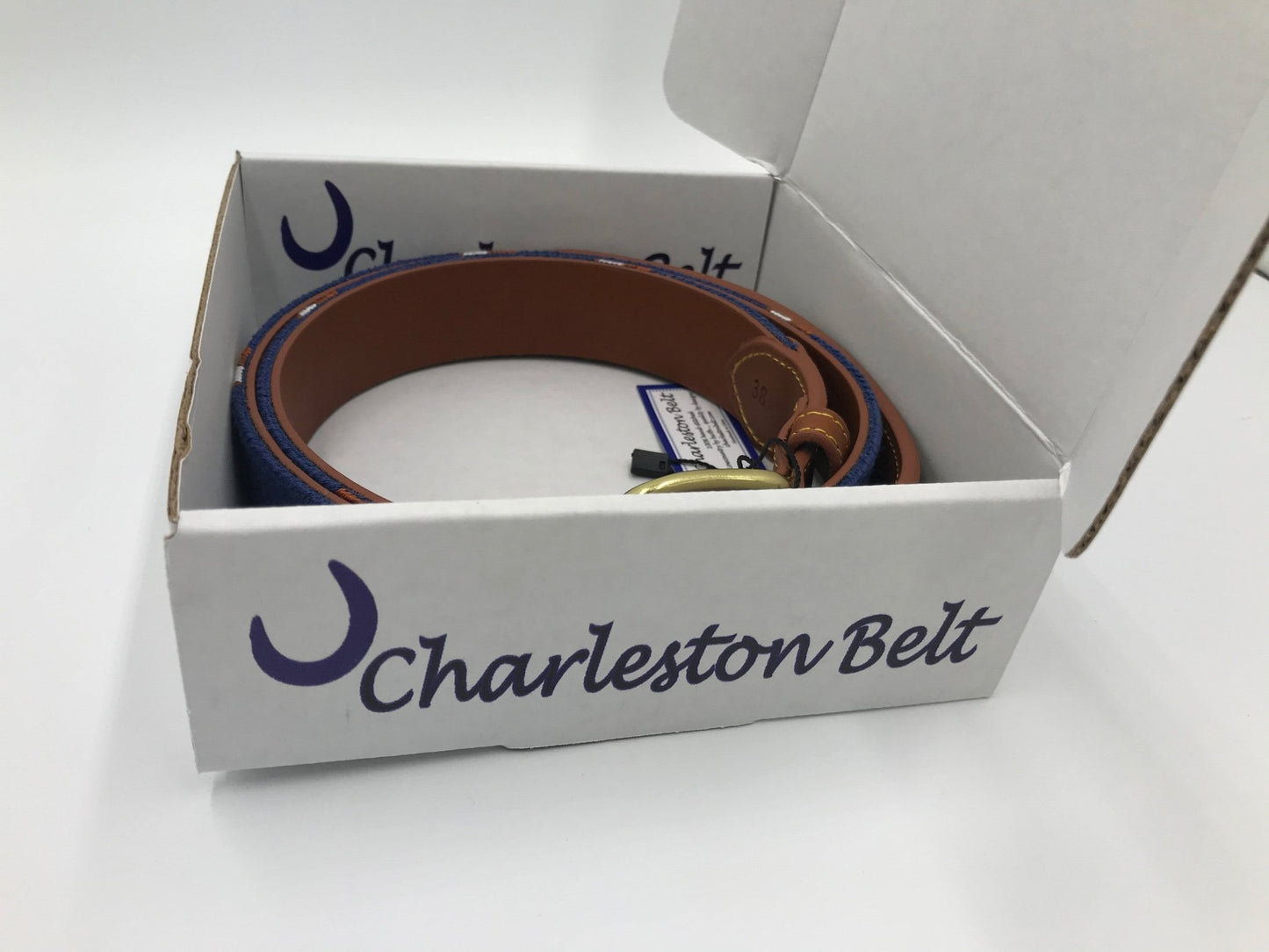 Bonefish Fishing Needlepoint Belt - themonogram manor 