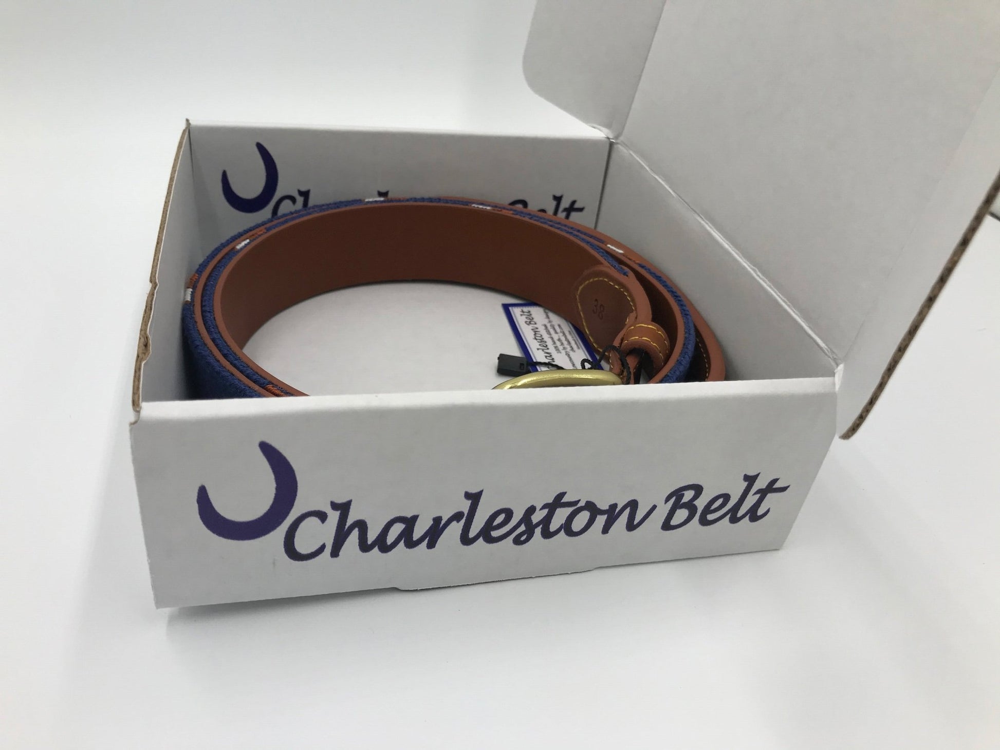 Bonefish Fishing Needlepoint Belt - themonogram manor 