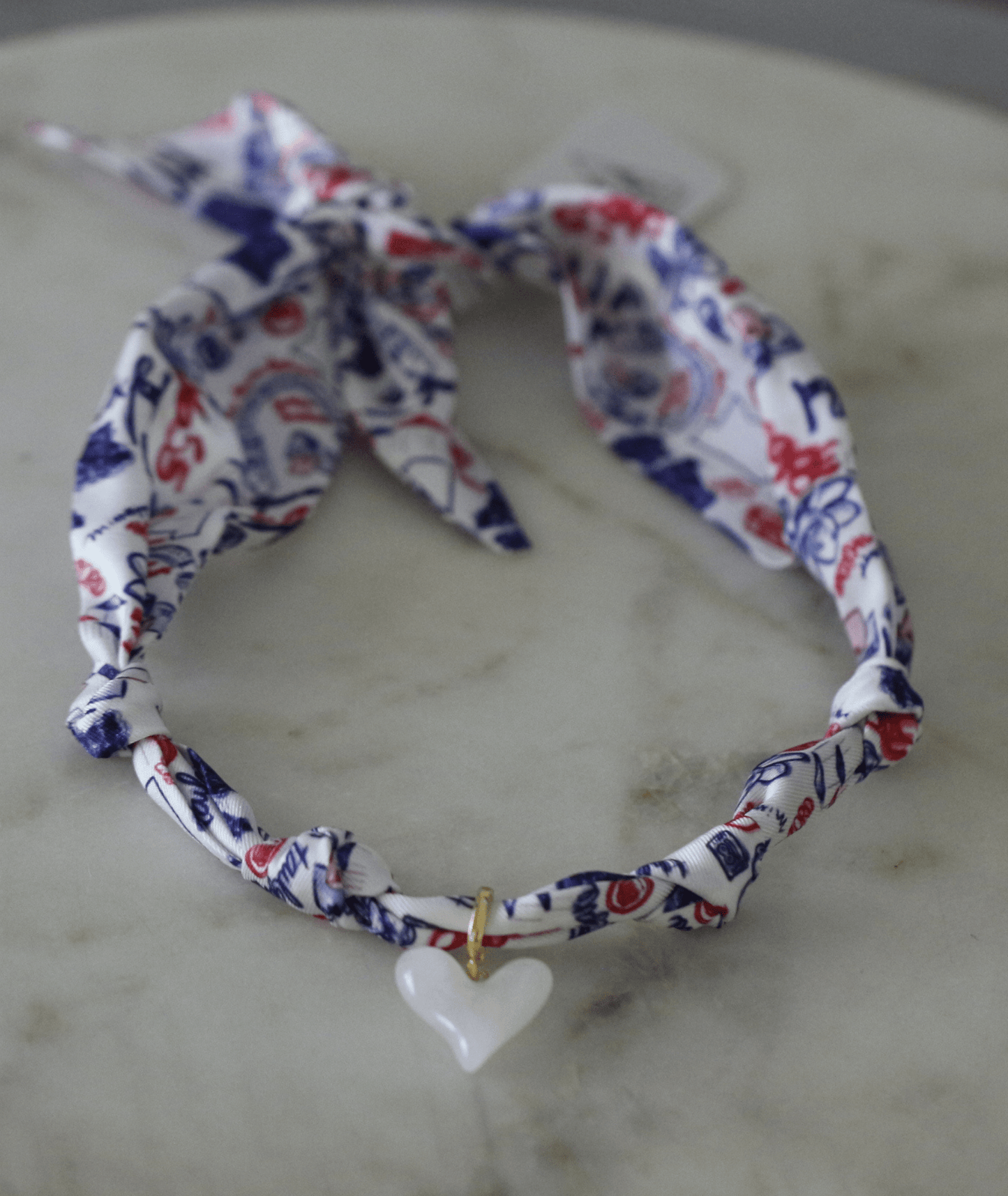 Oxford Tailgate Scarf Necklace - themonogram manor 