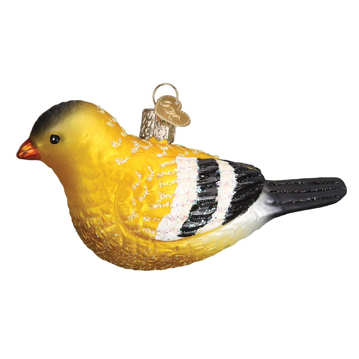 Hanging American Goldfinch - themonogram manor 