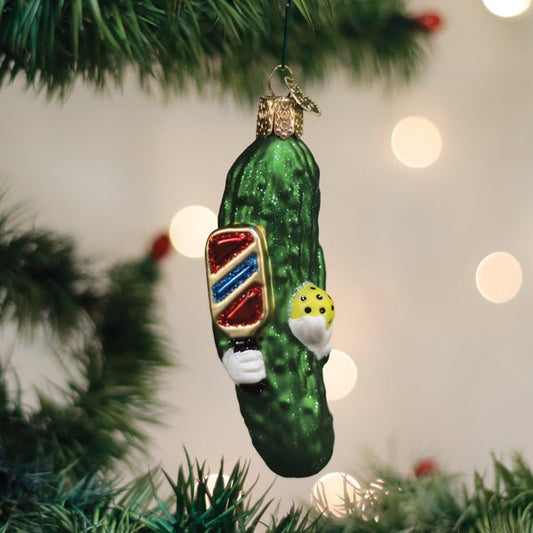 Pickleball Pickle Ornament - themonogram manor 