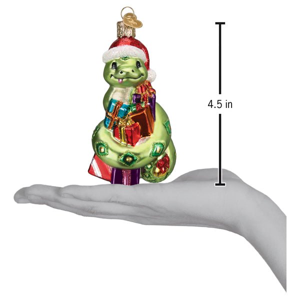 Santa Snake Ornament - themonogram manor 