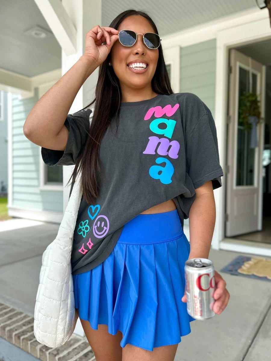 PUFF ‘Mama Dopamine Doodles’ T-Shirt - themonogram manor 