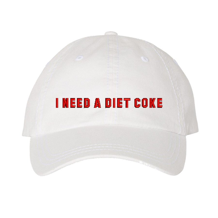 'I Need A Diet Coke' Baseball Hat - themonogram manor 
