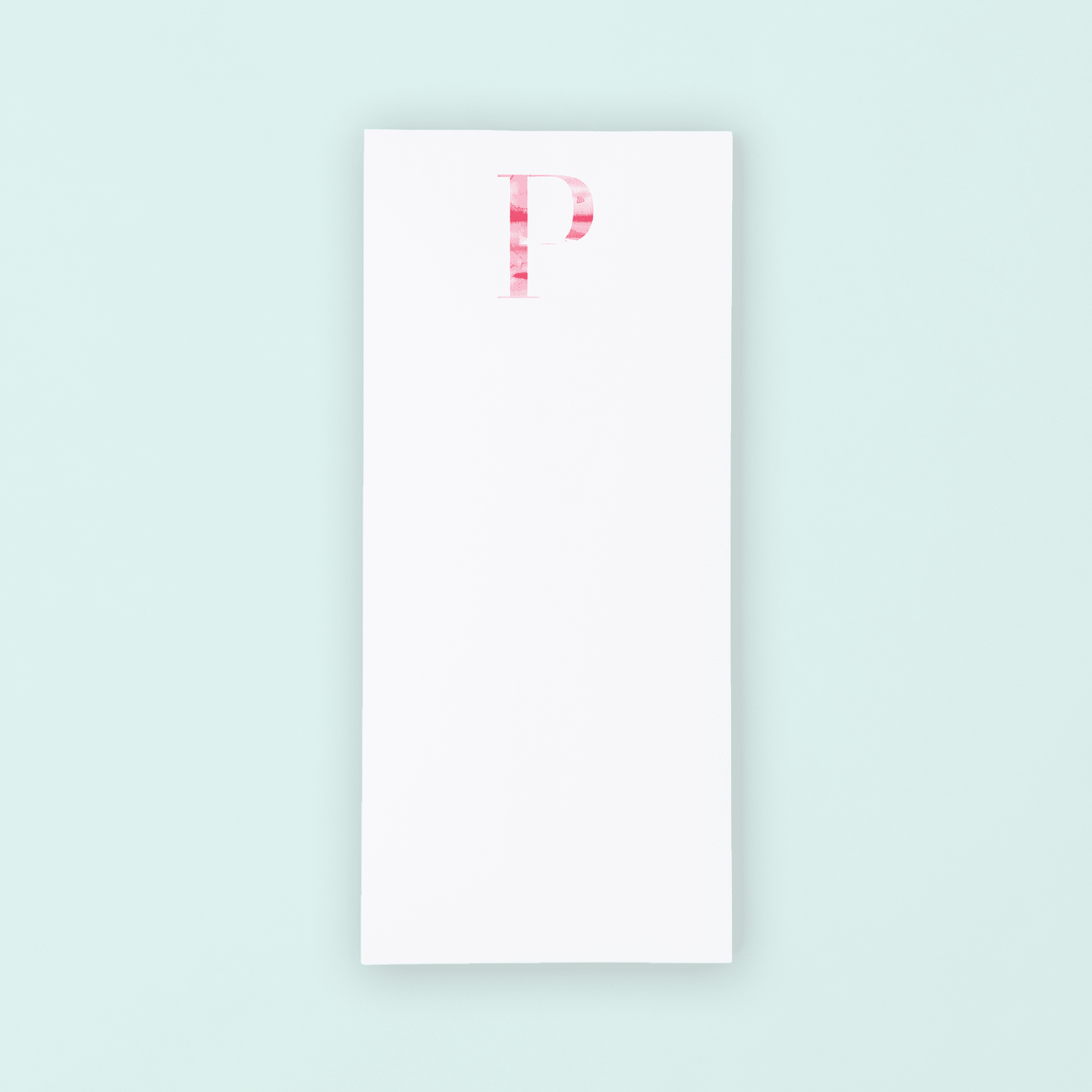 P Lists Pad - themonogram manor 