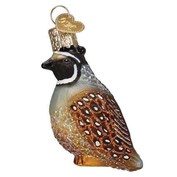 Quail Ornament - themonogram manor 