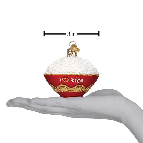 Bowl Of Rice Ornament - themonogram manor 