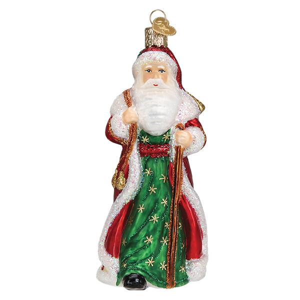 Father Christmas With Bells - #themonogram manor #