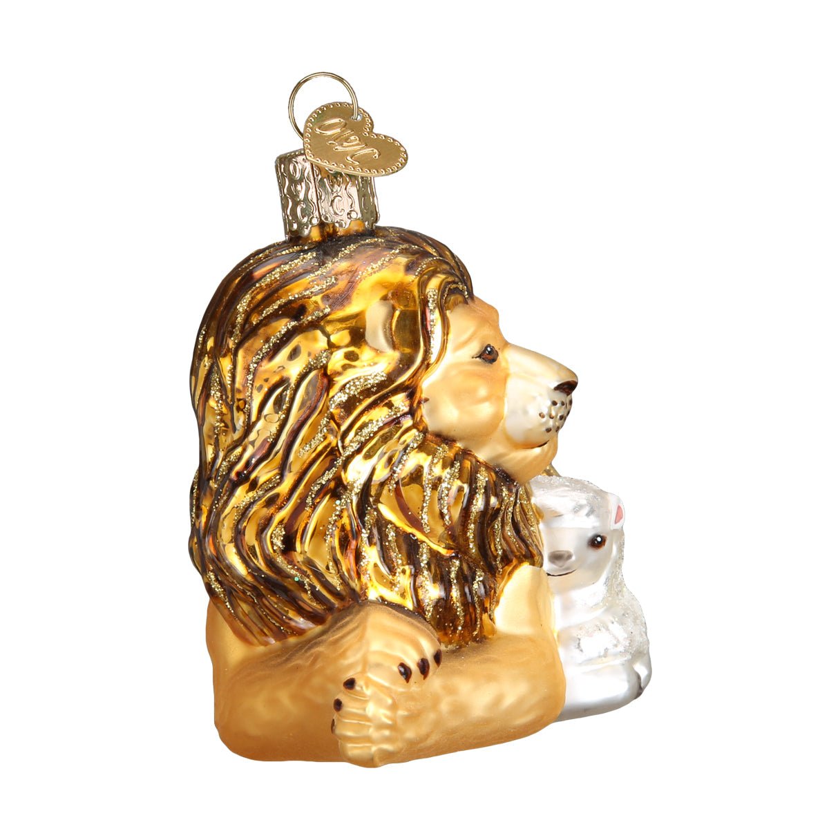Lion And Lamb Ornament - themonogram manor 