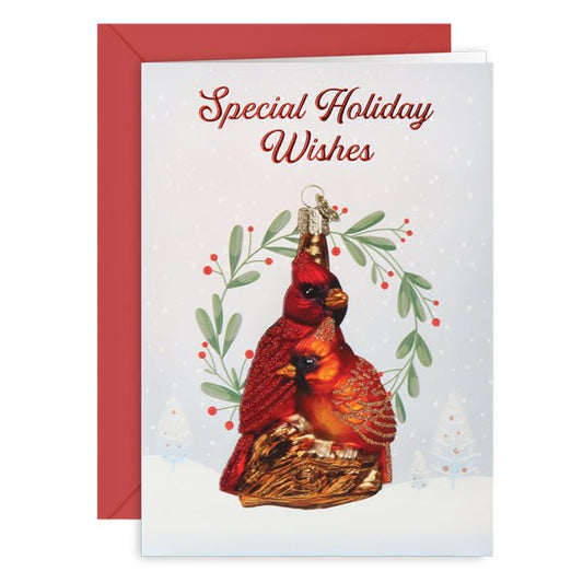 Cardinal Christmas Card - themonogram manor 