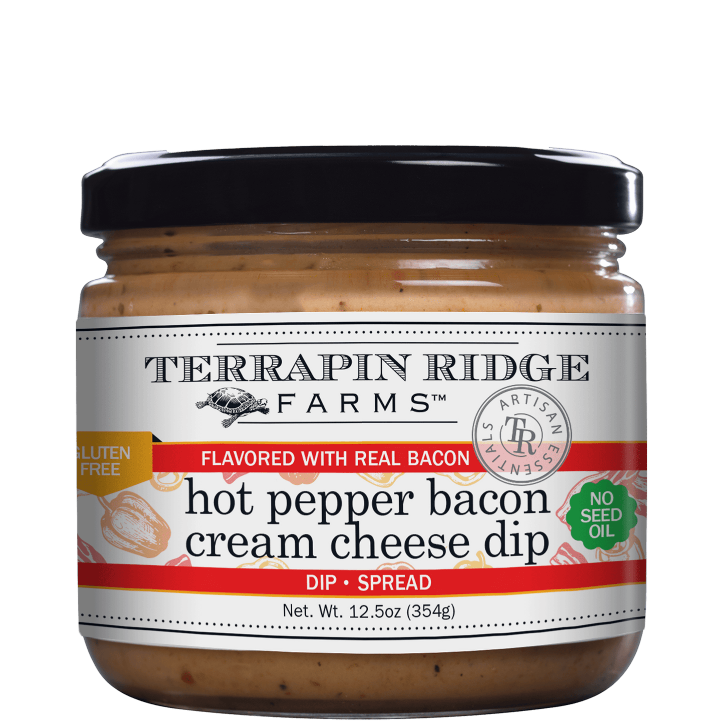Hot Pepper Bacon Cream Cheese Dip - themonogram manor 