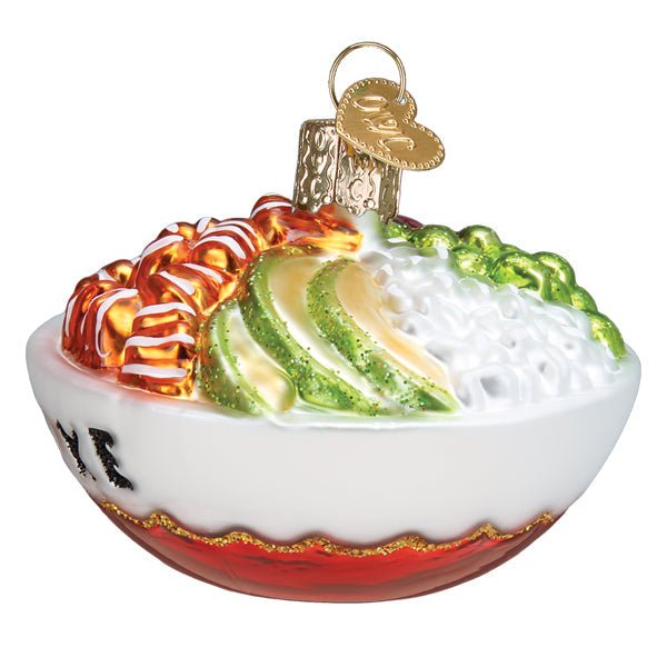 Poke Bowl Ornament - #themonogram manor #