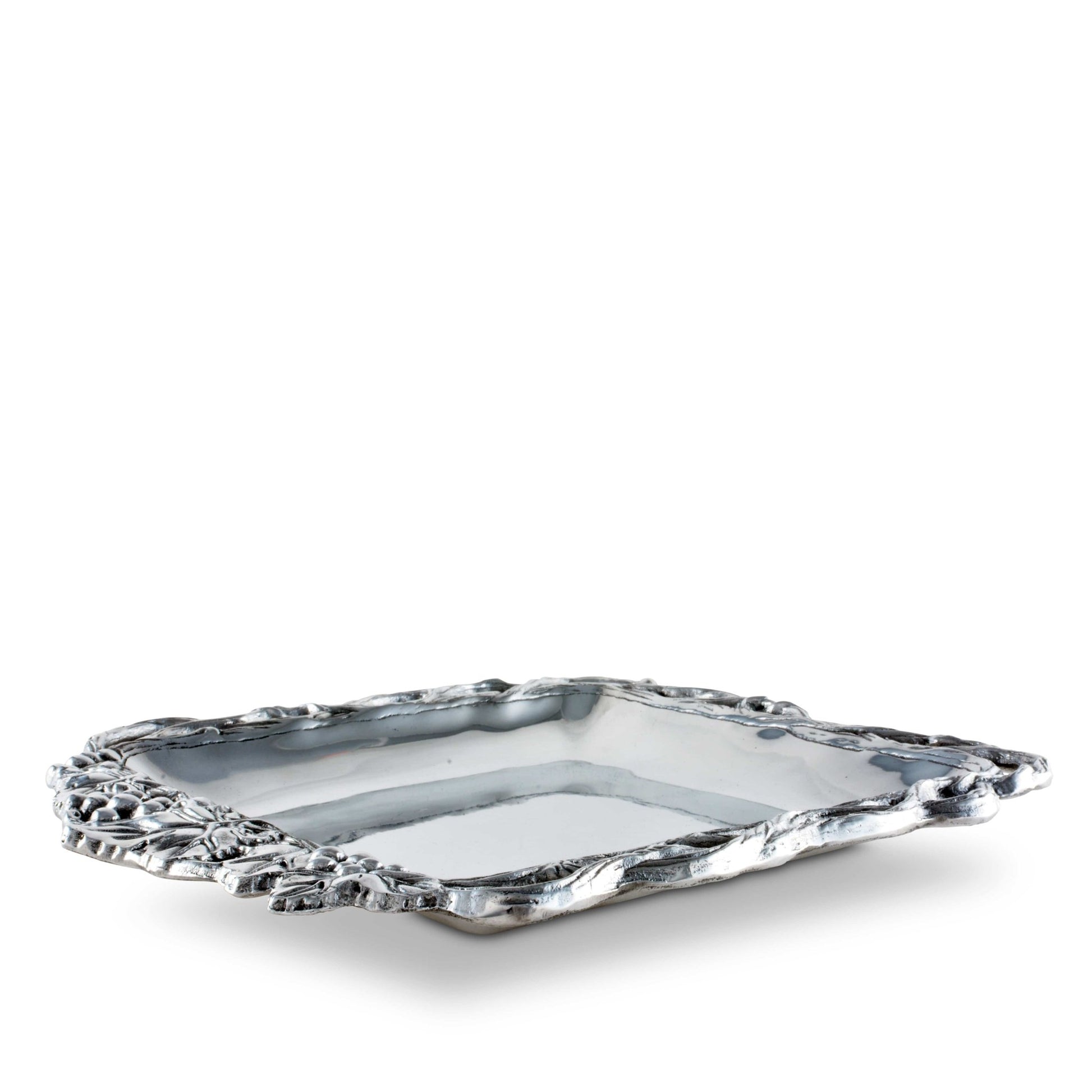 Grape Open Vine Square Tray 12 - themonogram manor 